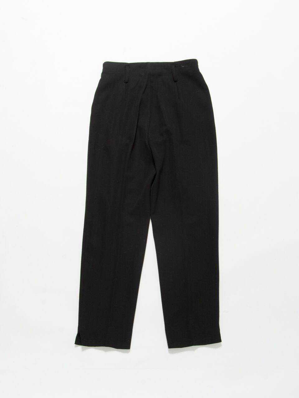 【Made in France】100% wool high waist trouser（フランス製 ハイウエストウールパンツ）