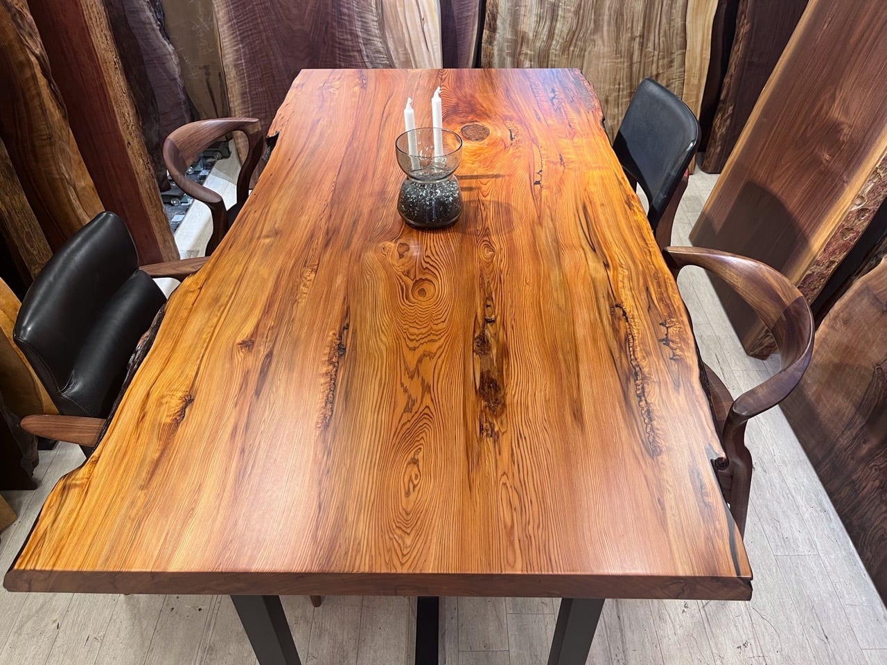 屋久杉 一枚板 天板・棚板 蜜蝋ワックス仕上 屋久杉 一枚板 天板・棚板