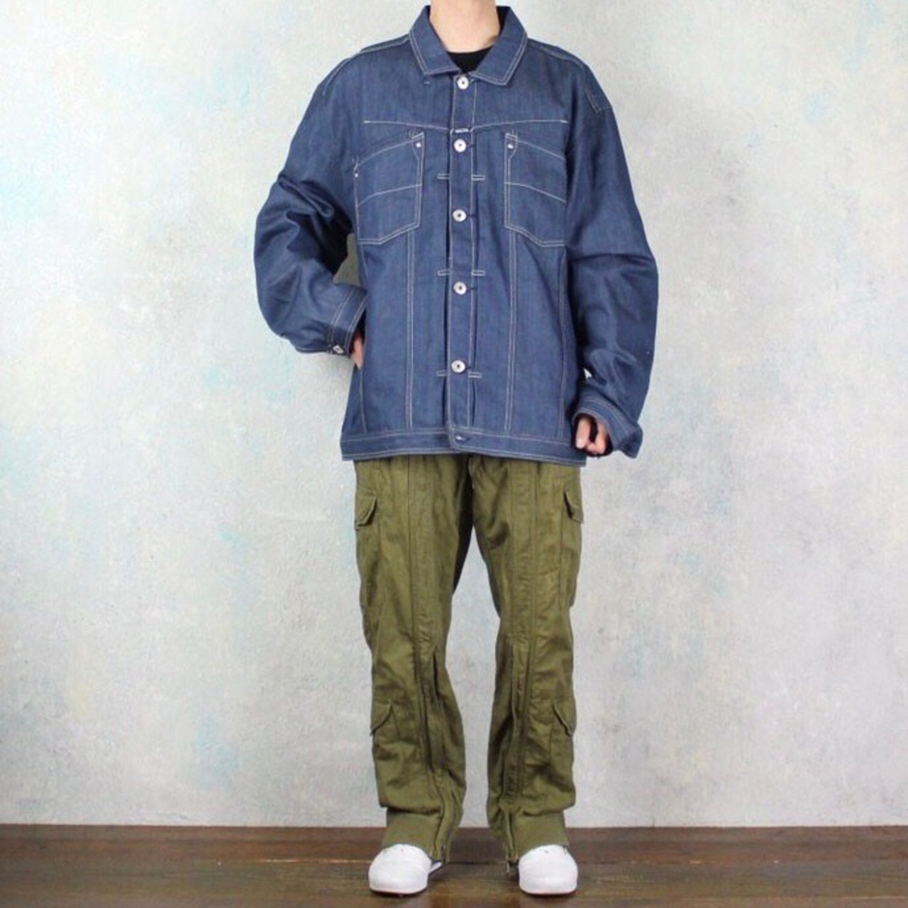 Dead Marithé François Girbaud XXXLオーバーサイズ デザインデニム 