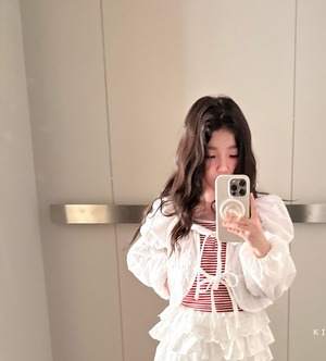 [COMMA] Puff Cardigan (160/170) / [콤마] 퍼프가디건 (160/170)