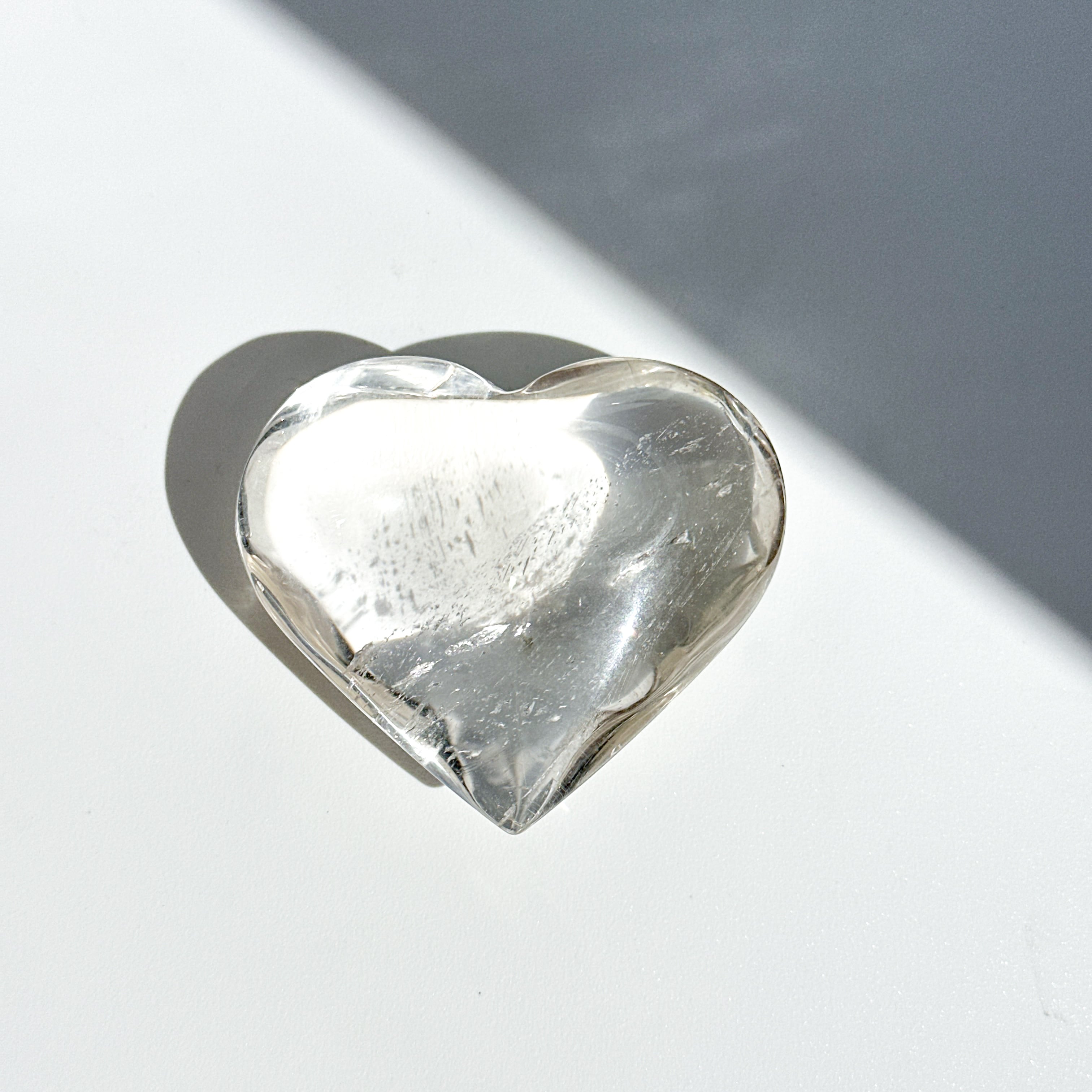 ぷっくり♡バイーア産レムリアンクォーツ ハート54◇ Lemurian Quartz ◇ 天然石・鉱物・パワーストーン・インテリア