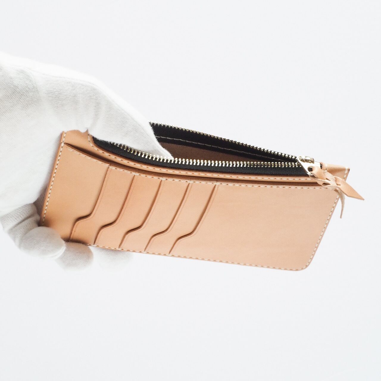 受注製作】フラグメントケース ナチュラル | サンキングレザークラフト