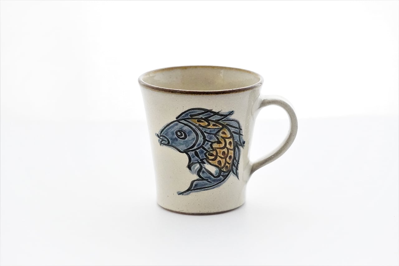 マグカップ 魚紋