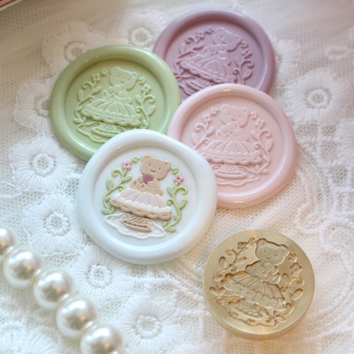 【cotolie.】Wax Seal Stamp │ ケーキスタンド【25mm】