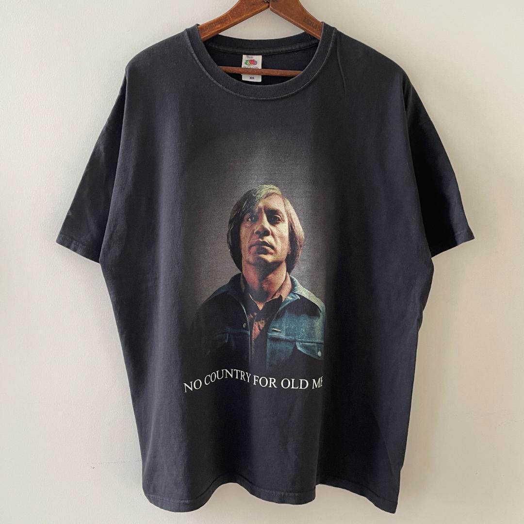 GG138 00s Tシャツ 映画 ムービー ノーカントリー アントンシガー GG138 00s Tシャツ 映画 ムービー ノーカントリー アントン