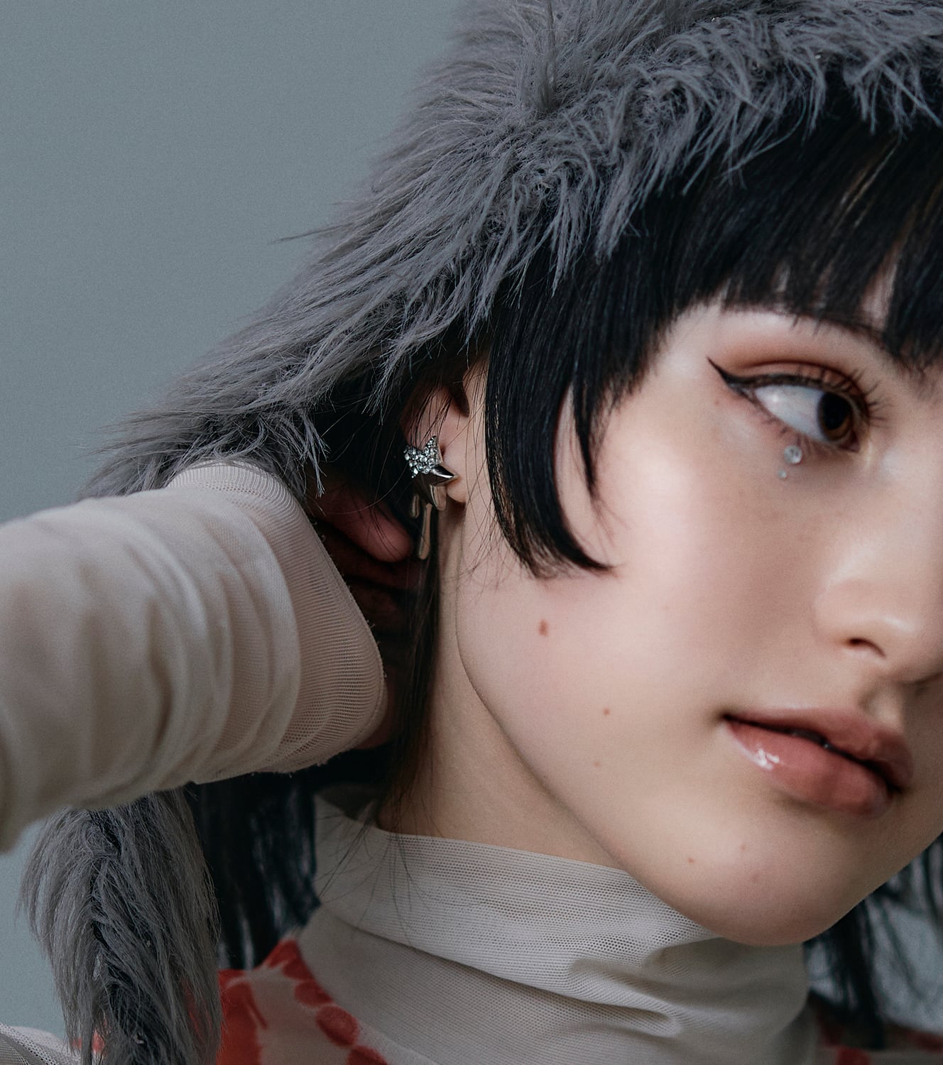 jentlouis Melt half hoop pierce 片耳 新品 jentlouis Melt half hoop