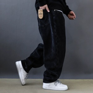 Corduroy wide tapered pants 1235