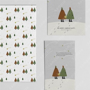 [design.003] 販促ツール4点set・クリスマス