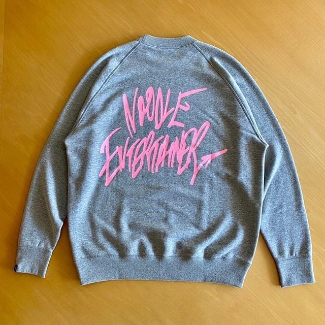 ループウィラー 内田洋一朗 はなもこし ちょいBIGスウェット グレー 