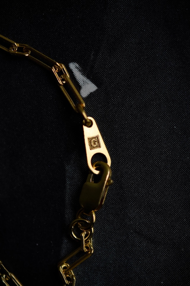 Utah/”GENERAL” 24KGP 925silver chain bracelet