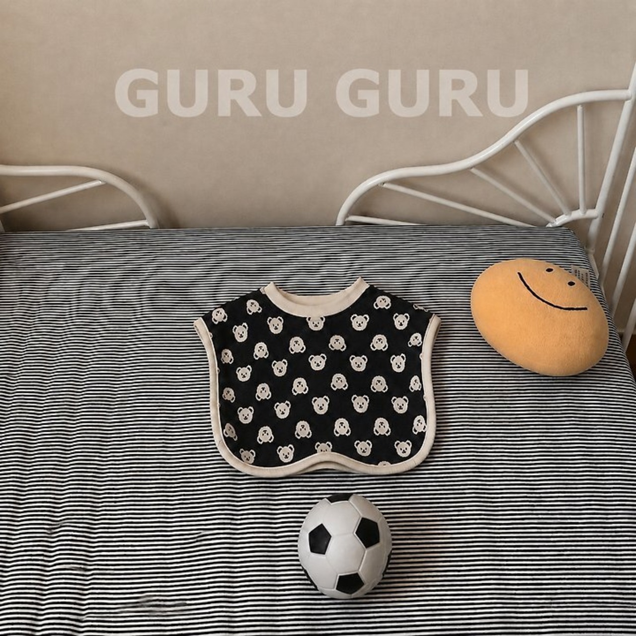 韓国子供服 / 26Autumn / 〖取寄〗guruguru / くまさんスタイ / ベビー服 *Free*