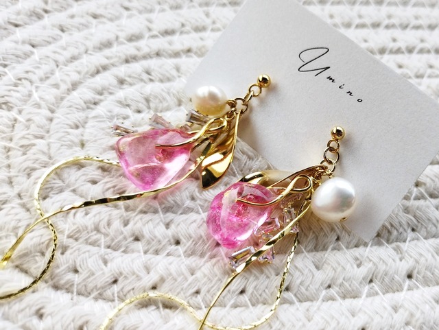 botanical / Earring or Pierce