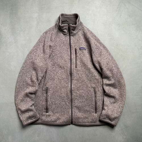 19年製　patagonia　ベターセーター　フリース　フルジップ　パタゴニア　グレー　L 古着