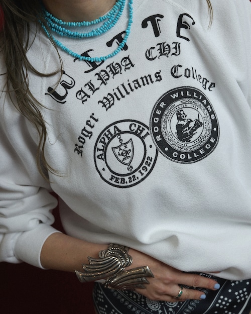 1980's Alpha Chi / Sweat Shirt