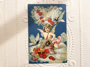 【GPG015】【Valentine】antique card /display goods