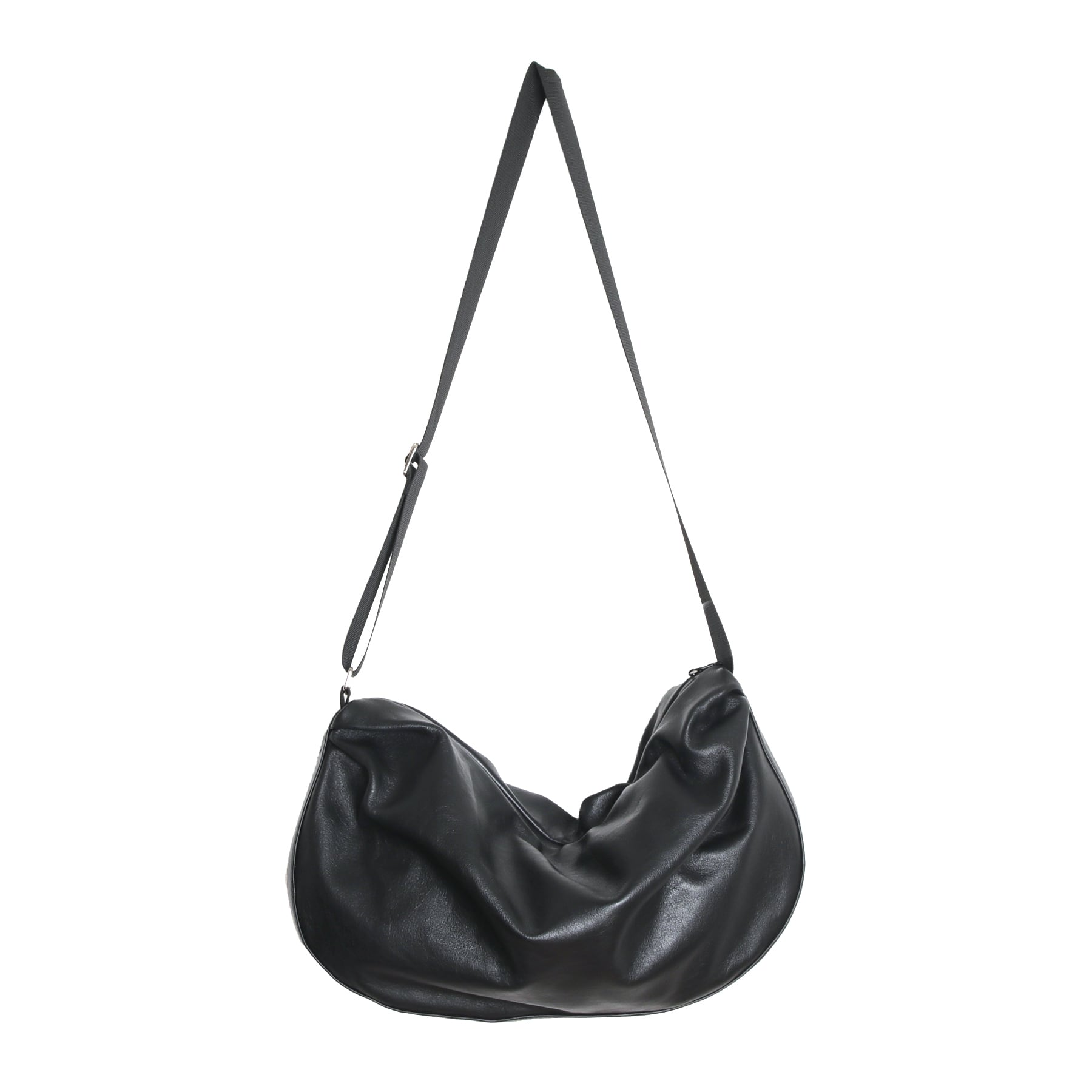 real leather big tuck design shoulder bag [tdht3] / Y2401FRB33