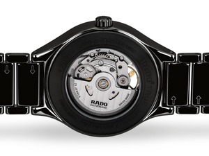 【RADO ラドー】True Automatic Open Heart／トゥルーオープンハート（ブラック×ゴールド）／国内正規品 腕時計