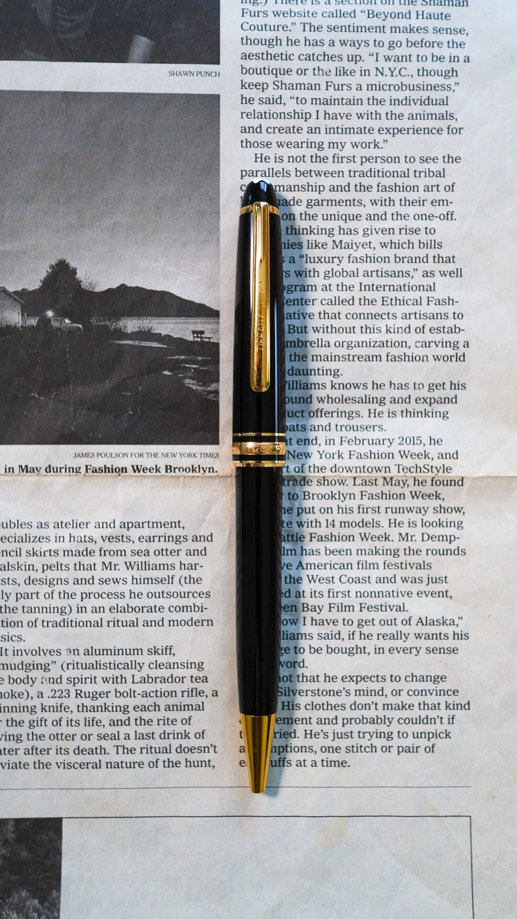 MONTBLANC モンブラン TIFFANY&Co ティファニー ボールペン 1990s】MONTBLANC モンブラン × TIFFANY&Co. ティファニー マイスター