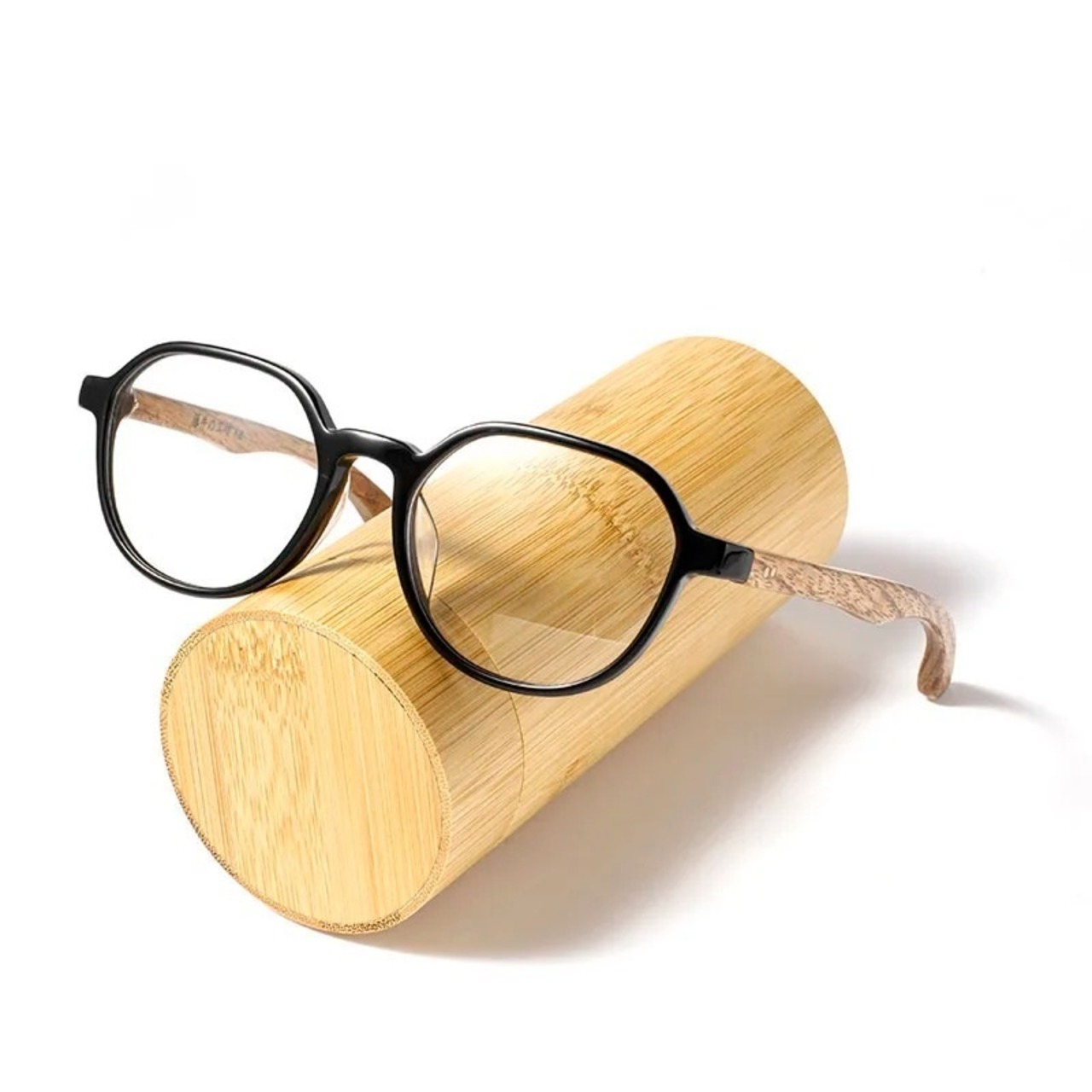Wood Temple Glasses -crown panto- / ウッド テンプル メガネ -クラウンパント-　