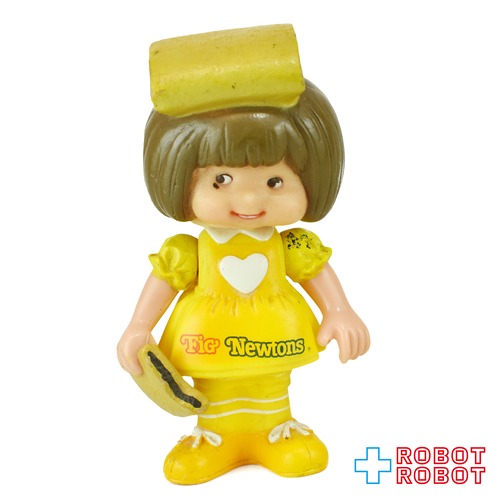 ナビスコ ニュートン ガール 女の子 ソフビフィギュア 1983 タルボット社 メイドイン香港