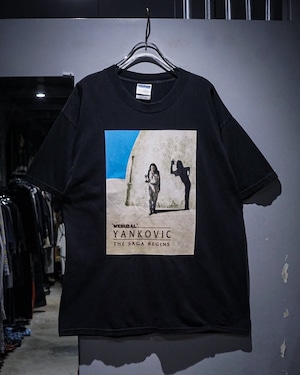 【add (C) vintage】90's “Yankovic” “STAR WARS” Parody Vintage T-Shirt