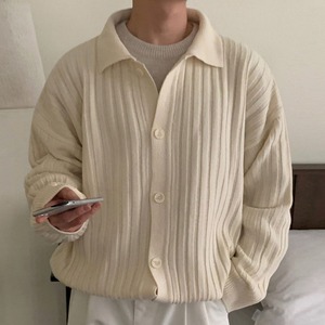 ルーズリブニットカーディガン　MT0080322