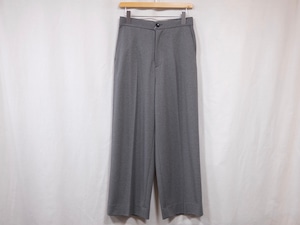 MY_” WOOL LIKE JERSY TROUSERS CHARCOAL”