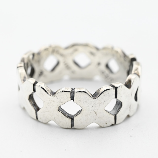 X Shape Design Ring #9.0 / Denmark