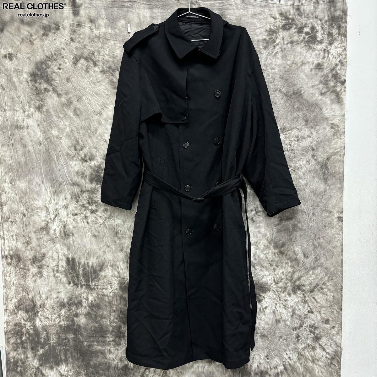 06aw Yohji 背け Yamamoto POUR HOMME トレンチコート