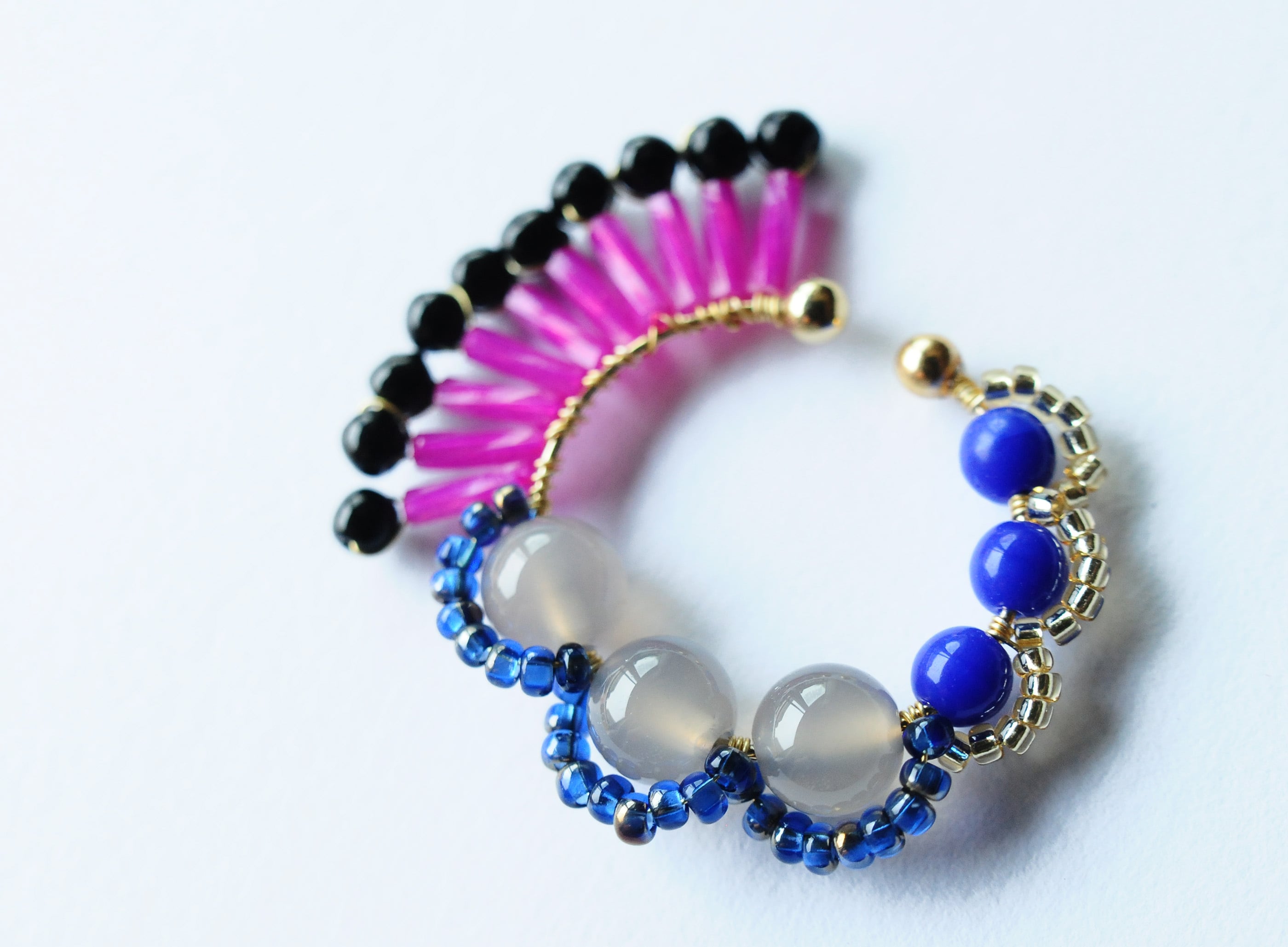 ＜Rollo～イロヅクビジュー～＞イヤーカフ『 ハミングバード/hummingbird 』<N>