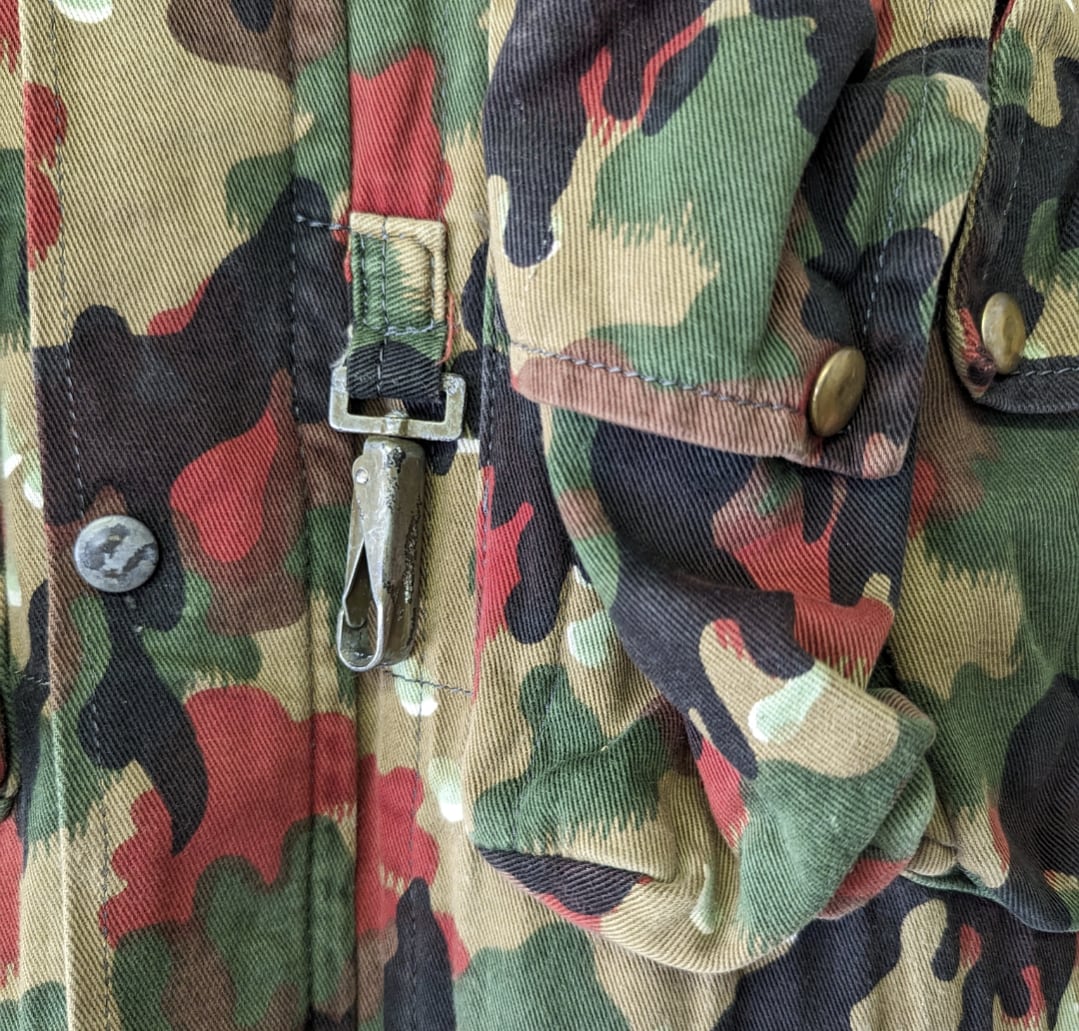 70s SWISS ARMY M60 ALPEN CAMOUFLAGE MOUNTAIN JACKET 小岩店 | What'z up