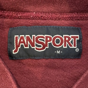 【JANSPORT】35周年 ロゴ プリント スウェット トレーナー Mサイズ ジャンスポーツ us古着 アメリカ古着