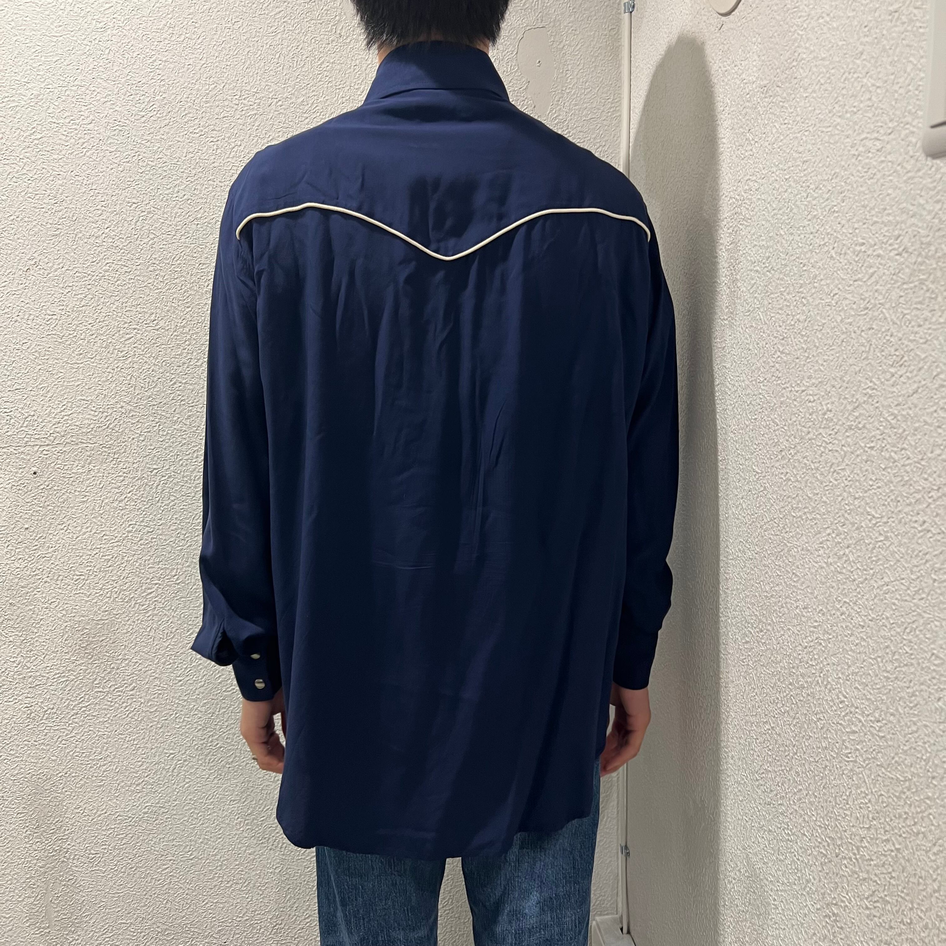 second layer セカンドレイヤー ウエスタンシャツ SIZE S 168cm52kg【表参道t05】 | ブランド古着Brooch powered by BASE