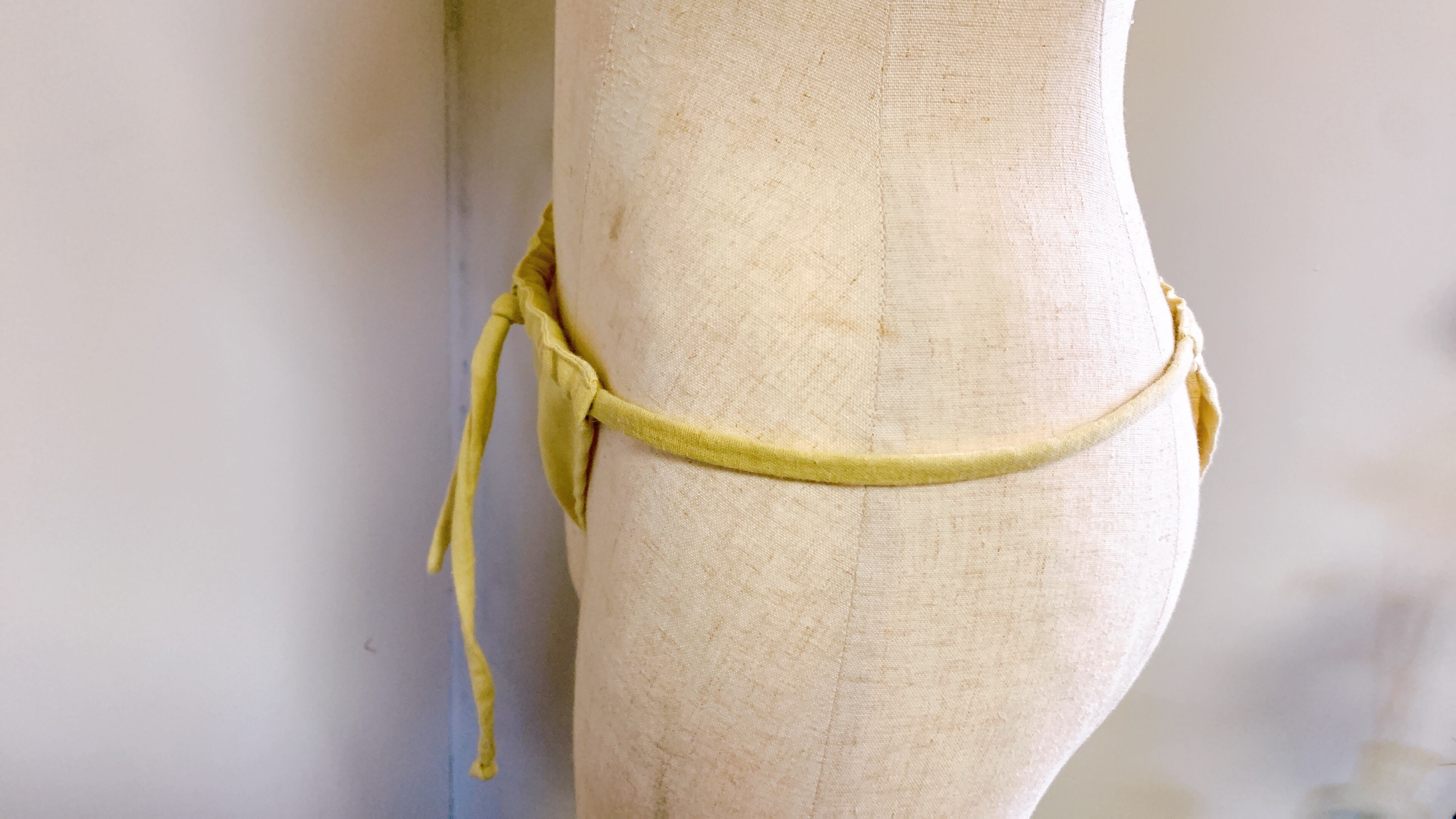 締めつけない下着　“ゆる〜りパンツ“  イエロー　第3チャクラ