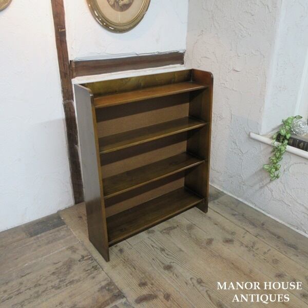 イギリス アンティーク 家具 ブックシェルフ ブックケース 本棚 書棚