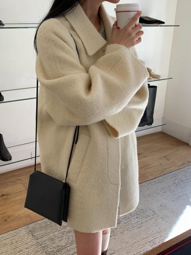 (予約) JINSIM / Of alpaca cort 2color