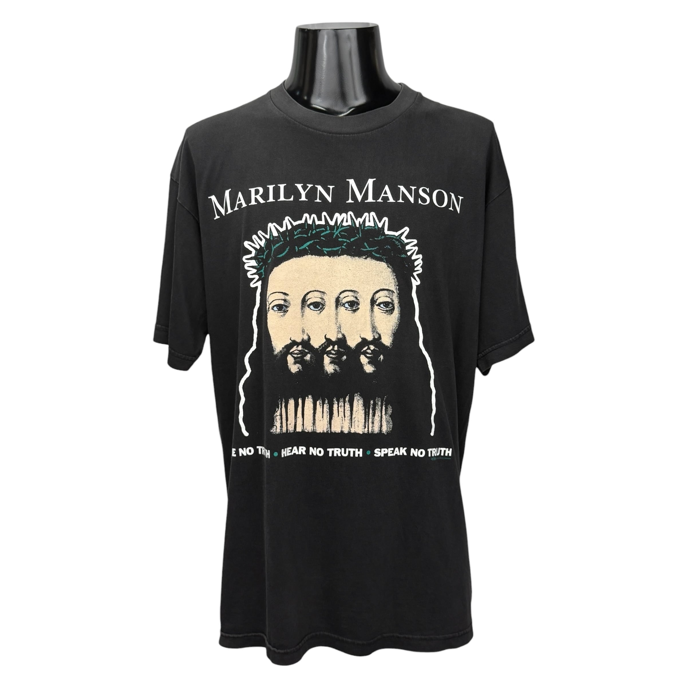希少 90s MarilynManson マリリンマンソン ヴィンテージTシャツ MARILYN MANSON】マリリンマンソン 