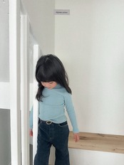 〖取寄〗韓国子供服 / 26winter / Digreen / トープタートルネックT / キッズ / 冬服 *S~2XL*