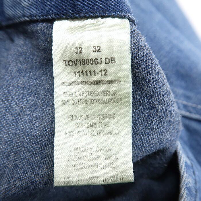 古着 リバティ LIBERTY デニム オーバーオール サイズ表記：W32L32