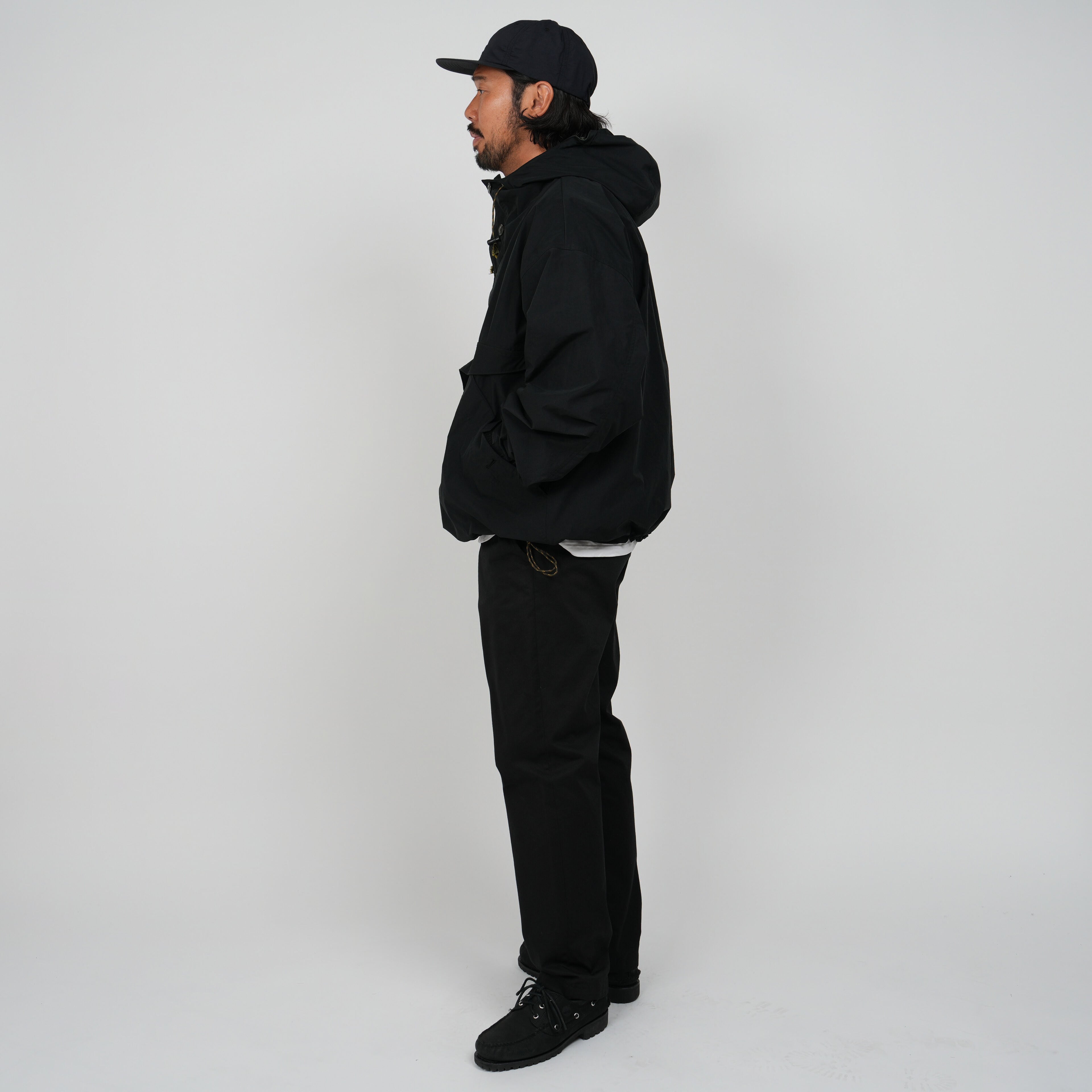 KAJA FRONT BUTTON ANORAK HOODIE | KAJA