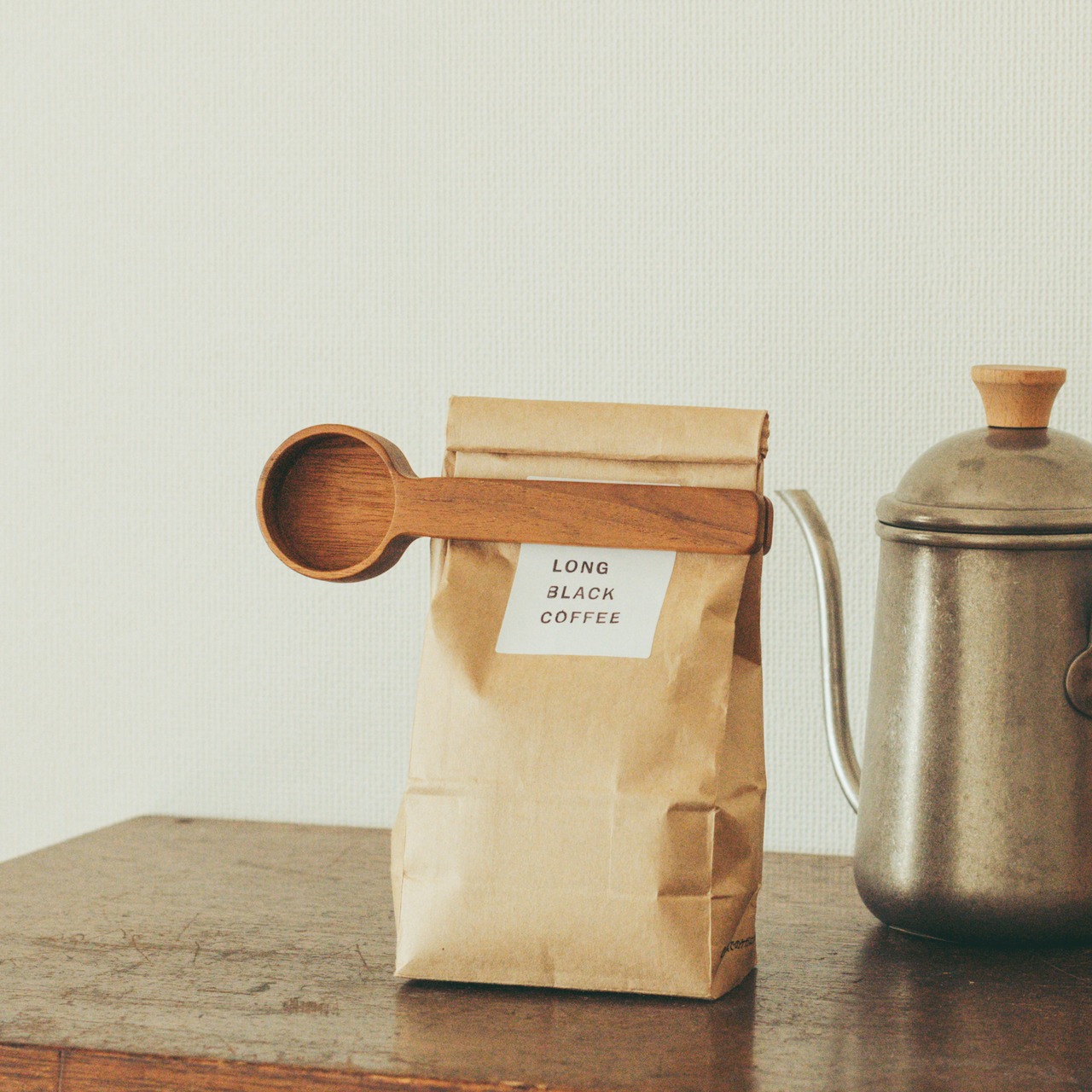 Wood Coffee Measure Spoon