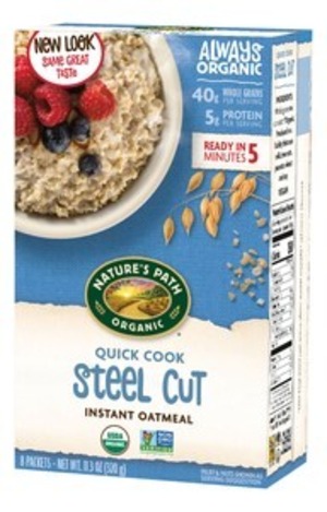 【シリアル】ネイチャーズ パース オーガニック オートミール スティールカット(クイッククック)