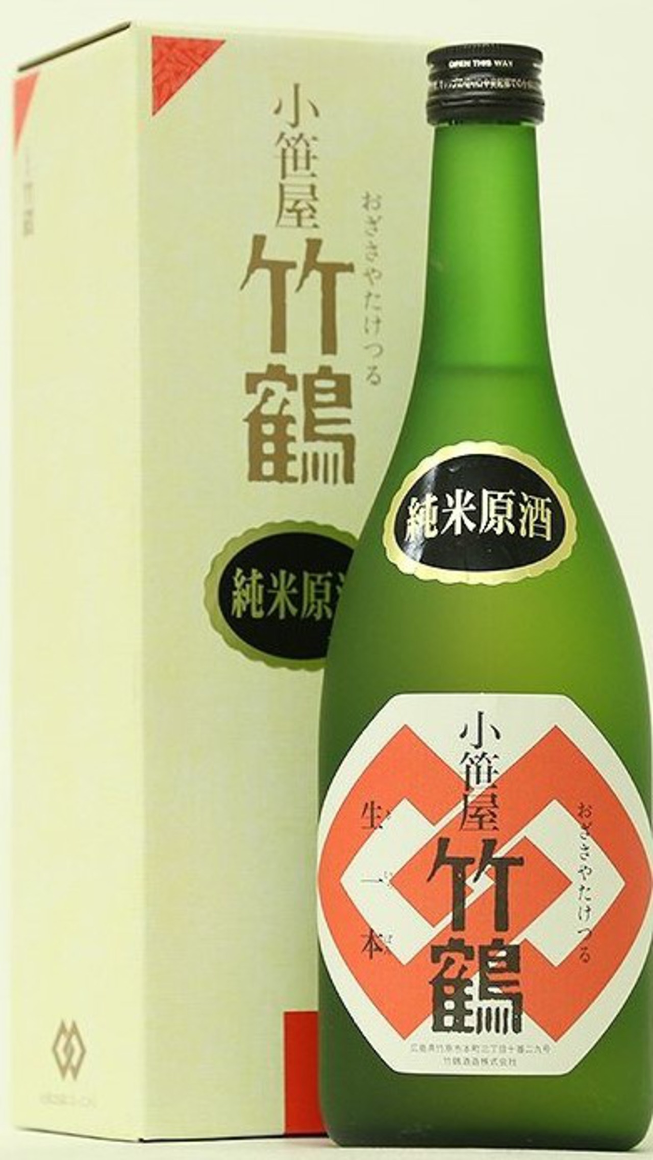 小笹屋竹鶴 番外編 自然農法米 生酛木桶仕込 720ml