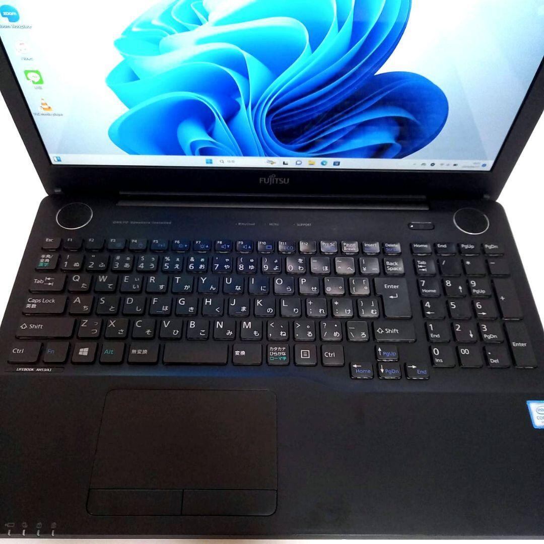 高性能LIFEBOOK ノートパソコン AH53 Win11 Office付 高性能LIFEBOOK ノートパソコン AH53 Win11 Office付