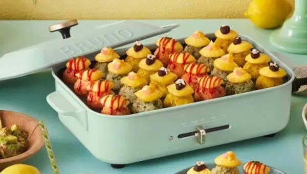 BRUNOブルーノコンパクトホットプレート 限定色 可愛いおしゃれ