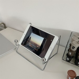 metallic tablet stand / メタリック タブレット スタンド ホルダー ipad 読書台 韓国インテリア雑貨