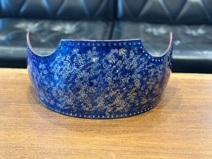 【胴台販売コーナー】【✨これ渋いです✨】【オススメだから20%クーポン✨カラーサンプル青貝入り銀色虫喰い風】【1名様 現品限り✨胴台のみ販売可能✨】【今回限定の特別コーナー✨胸と組む場合は予約販売になります。】『青貝入り強化樹脂胴』※胴台のみ販売可能、胸の組み合わせ 選択も可能　