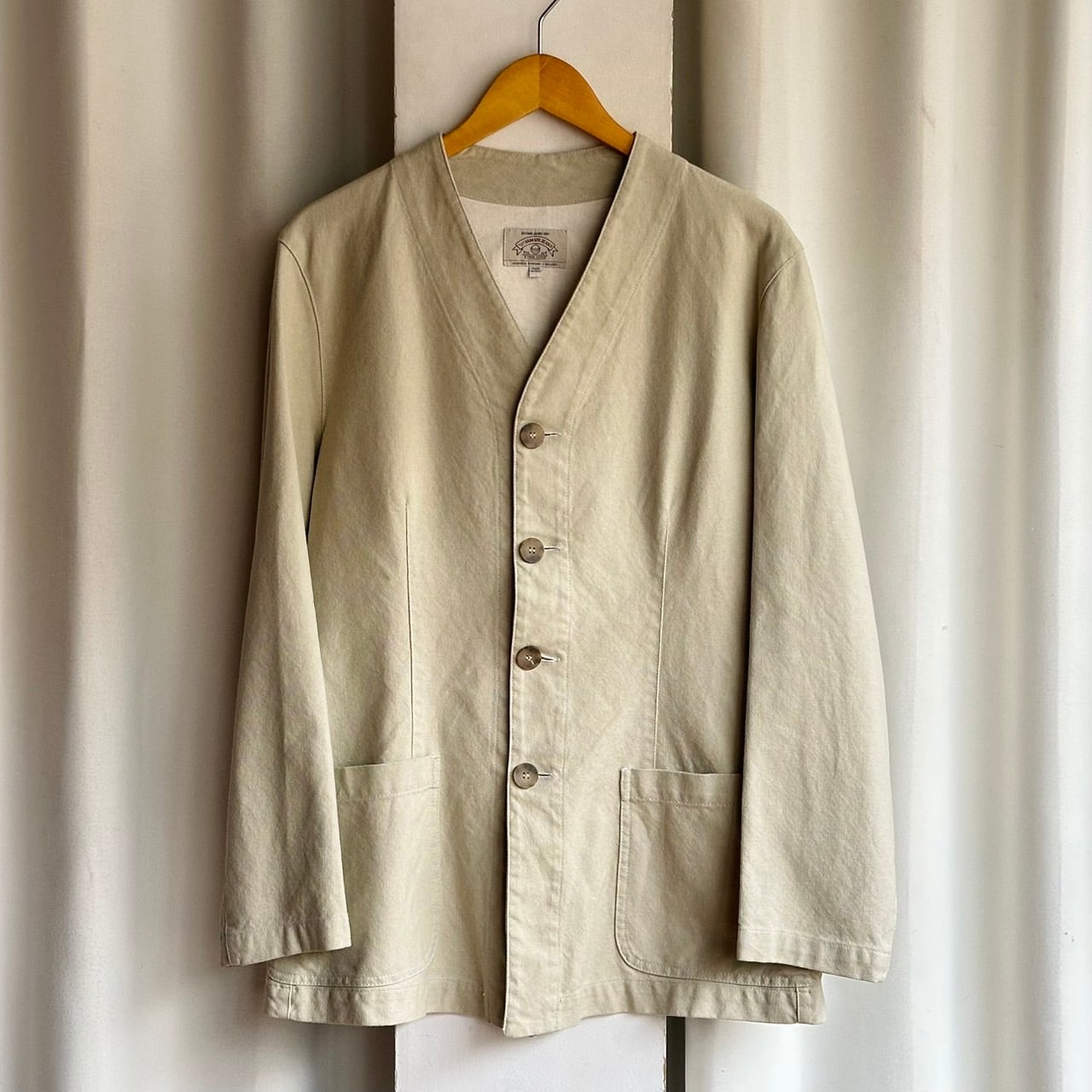 EMPORIO ARMANI ノーカラージャケット ヴィンテージ ARMANI JEANS NO COLLAR JACKET | safarionline
