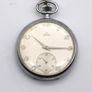 手巻き式懐中時計・ヴィンテージ・レトロ・No.210124-60・梱包サイズ60