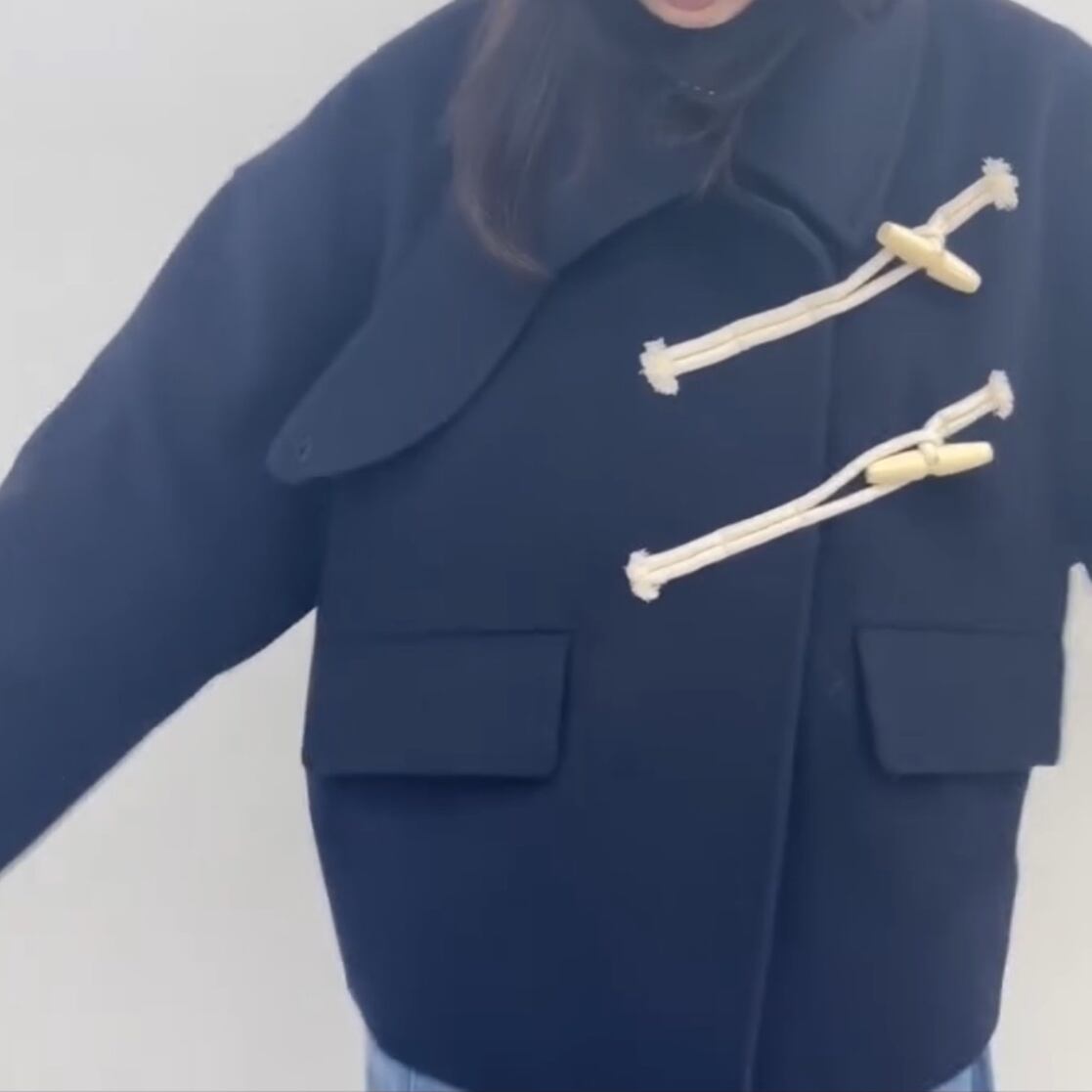 CYNICAL シニカル　ダブルフェイスニットコート Cynical（シニカル） 30%OFF CYNICAL 95006 配色 ニット コート : Open